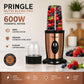 High Speed Nutri Blender 600W 22000 RPM | 3-in-1 Grind Mix Blend | 100% Copper Motor | SS Blades | 2 Unbreakable Jars | Copper