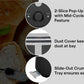 PT406 2-Slice Bread Toaster | 750W | Wide Slots | Browning Control | Black