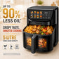AirPro DLX 5L Air Fryer| OneTouch Digital Display| 1500W| 8 Presets