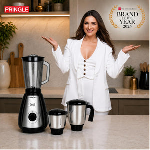 Soul 3 Jars Mixer Grinder 650W  | 45 Min Non Stop Running | 2 SS Jars, 1 Juicing Jar | SS Blades | 5 Yr Onsite Warranty | (Soul_MG_3Jar_Black)