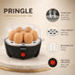 EB02 Electric Egg Boiler 350W | Boils Up to 7 Eggs | 3 Boiling Modes | Black