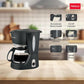 Mocha 4 Cup Drip Coffee Maker | 650W | 600 ml Capacity | Anti-Drip & Keep Warm Function | Auto Pause Feature