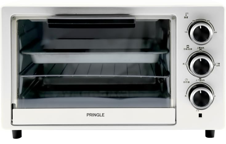 PRINGLE OTG20 16L Oven Toaster Griller, Cake Baking, Grilling, Toasting, OTG, 1000 Watts, (White).