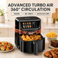 AirPro 5L Air Fryer | Toxin-Free | 1500W | 8 Presets | 90% Less Oil