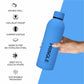 Pringle Como Hydrosteel Bottle | Stainless Steel Vacuum Insulated Flask 500ml| Hot and Cold Water Bottle | Double Walled Bottle for Home, Office, Travel – Sky Blue