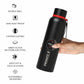 Pringle Ariel 850ml Hydrosteel Bottle, Black | 24 Hours Hot and Cold | Easy to Carry | Rust & Leak Proof | Tea | Coffee | Office| Gym | Home | Kitchen | Hiking | Trekking | Travel Bottle