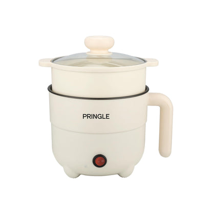 Pringle FUSION Multi Cook Kettle | 1.8 L | 600W | Ivory | 1 Years Warranty| Quick Boiling| Automatic Shut-Off| Overheat Protection | Boil-Dry Protection