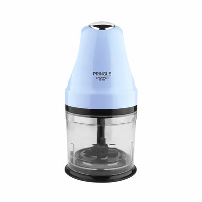 Pringle Electric Chopper | 400ml Capacity 250W | Mixer/Blender One Touch Operation | Twin Blade Technology | 1 min non stop operation/heavy motor [ Assorted, 1 year warranty ]- EC 905