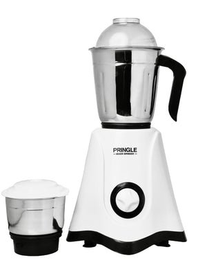 Pringle Real High Efficiency 500 Watt Juicer Mixer Grinder With 2 Unbreakable Jars | JMG With 2 year Warranty On Motor