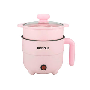 Pringle FUSION Multi Cook Kettle | 1.8 L | 600W | Peach | 1 Years Warranty| Quick Boiling| Automatic Shut-Off| Overheat Protection | Boil-Dry Protection
