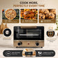 OTG16 Plus 14L Oven Toaster Griller 1000W | Bake, Toast & Grill | Adjustable Temperature | Timer Function | Black
