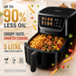 AirPro 5L Air Fryer | Toxin-Free | 1500W | 8 Presets | 90% Less Oil