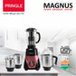 Pringle Magnus 800 Watts Mixer Grinder with 4 Jars | 3 Stainless Steel Multipurpose Jars & 1 Juicer Jar | ABS Body | Heavy Duty Motor | 5 Year Warranty on motor | Magenta