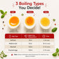 2-in-1 Egg Boiler & Poacher 550W | 3 Boiling Modes | SS Body | Auto Shut-Off