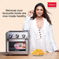 Air Fryer Oven 5-in-1 | 22L | 1650W | Convection Oven, Aero Crisp Technology | Large Capacity | Black