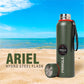 Pringle Ariel 520ml Hydrosteel Bottle, Green | 24 Hours Hot and Cold | Easy to Carry | Rust & Leak Proof | Tea | Coffee | Office| Gym | Home | Kitchen | Hiking | Trekking | Travel Bottle