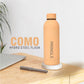 Pringle Como Hydrosteel Bottle | Stainless Steel Vacuum Insulated Flask 500ml| Hot and Cold Water Bottle | Double Walled Bottle for Home, Office, Travel – Peach