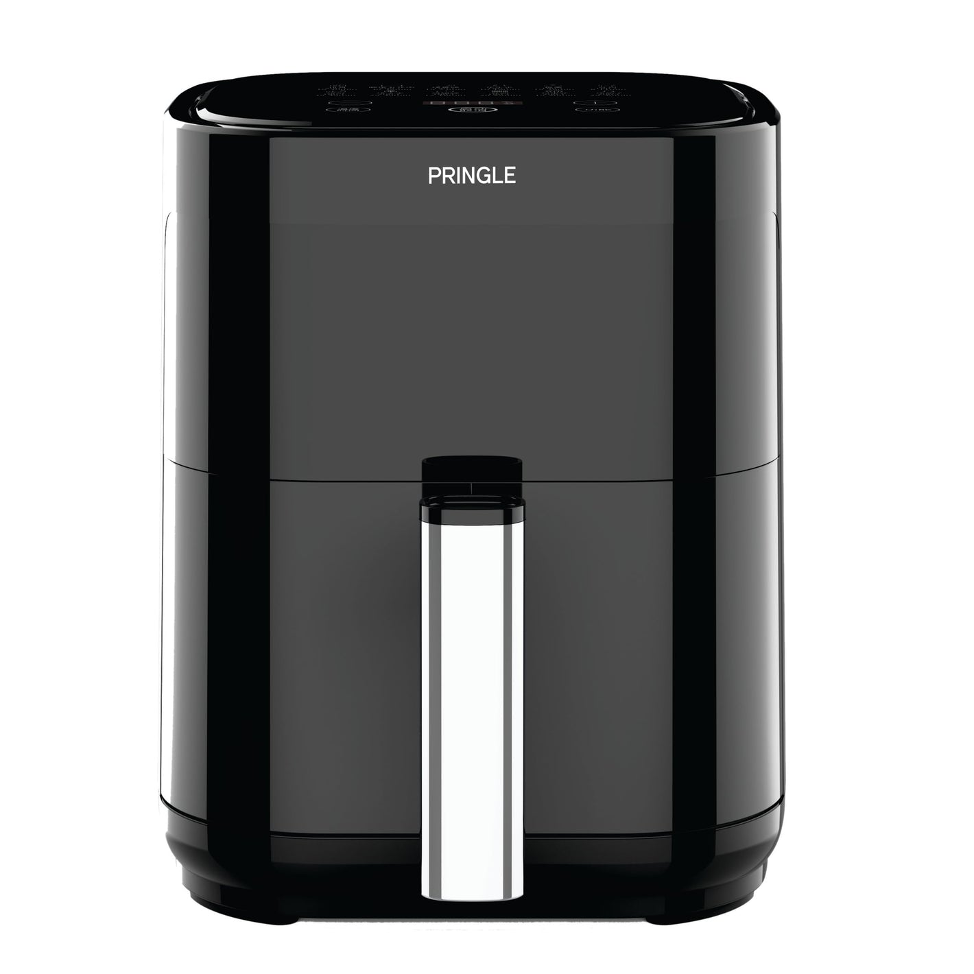 Pringle AF1407 Digital Air Fryer, 360° High Speed Air Circulation Technology 1250 W with Non-Stick 3.2 L Basket-Black