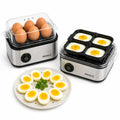 2-in-1 Egg Boiler & Poacher 550W | 3 Boiling Modes | SS Body | Auto Shut-Off