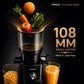 Nutri Flow 200W Cold Press Slow Juicer|108mm Mega Hopper|95% Yield