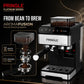 Bellaroma Espresso Coffee Machine| 20 Bar Pump| Grinder | Touch Panel