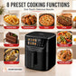 AirPro 5L Air Fryer | Toxin-Free | 1500W | 8 Presets | 90% Less Oil