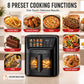 AirPro DLX 5L Air Fryer| OneTouch Digital Display| 1500W| 8 Presets