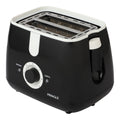 2-Slice Bread Toaster | 750W | Wide Slots | Browning Control | Black