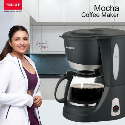 Pringle Mocha 4 Cup Drip Coffee Maker by Pringle Homeware - front view