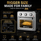 Air Fryer Oven 5-in-1 | 22L | 1650W | Convection Oven, Aero Crisp Technology | Large Capacity | Black