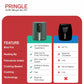 Digital Air Fryer 4.2L 1350W | 360° Air Circulation | Non-Stick Basket | 6 Preset Programs | Green