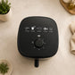 Pringle AirLite Manual Air Fryer 2.2L | 1000W High Power | Rapid Air Technology | 80% Less Oil Cooking | Overheat Protection | Non-Stick Basket | 1 Year Warranty | Black