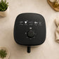 AirLite Manual Air Fryer 2.2L | 1000W High Power | Non-Stick Basket | 1 Year Warranty | Black