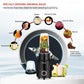 Alexa Nutri Blender 450W | Smoothie Maker & Mixer Grinder | 2 Jars | Sipper & Storage Lids | Dual Blade System | Black