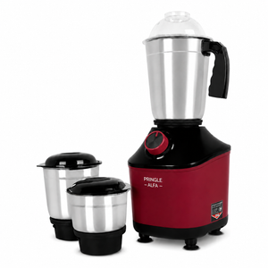 Alfa Plus 550W 3 Jar Mixer Grinder | 3 Stainless Steel Jars | Stainless Steel Blades | (AlfaPlus_MG_3Jar_Blue)