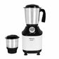 Alfa Plus 550W 2 Jar Mixer Grinder | 2 SS Jars (Wet, Dry & Chutney) | SS Blades | Compact & Powerful | White Black