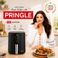 AF1406 Digital Air Fryer 4.2L 1350W | 360° Air Circulation | Non-Stick Basket | 6 Preset Programs | Black