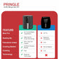 AF1406 Digital Air Fryer 4.2L 1350W | 360° Air Circulation | Non-Stick Basket | 6 Preset Programs | Black