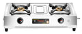 Blaze 100 Dix SS 2 Burner Stainless Steel Cooktop with SS Pan Support