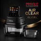 Glass Digital Air Fryer 5.5L | Dual Capacity 4L + 1.5L | 1500W Fast Heating