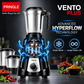 Vento Plus Mixer Grinder 550W with 3 Stainless Steel Jars 1.5L