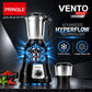 Vento Mixer Grinder 550W with Hyperflow Technology, 2 Stainless Steel Jars, 1.5L