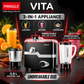 VITA Juicer Mixer Grinder, 600W Heavy Duty Motor 3-Speed Control