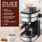 Duke Coffee Maker | 850W | 4-Cup Capacity | Removable Drip Tray & Glass Carafe