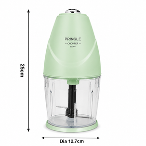 Electric Chopper | 600ml Capacity 250W | Mixer/Blender One Touch Operation | Twin Blade Technology | 1 min non stop operation/heavy motor Assorted, 1 year warranty