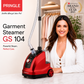 1800W Garment Steamer for Ironing Clothes | Auto Cut-Off | 1.5L Water Tank | Steam Output Up to 30g/Min