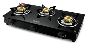 Glam Series Glam 03 | 3 Burner Glass Cooktop with Jumbo Burner