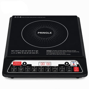 IC Fire Induction Cooktop 1400W | 7 Preset Modes | Smart Push Control | Adjustable Timer | 1 Yr Warranty