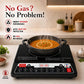 IC Fire Induction Cooktop 1400W | 7 Preset Modes | Smart Push Control | Adjustable Timer | 1 Yr Warranty