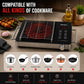 IR Speed 2200 W Infrared Electric Cooktop | Crystal Glass & Touch Panel | 4 Preset Cooking Modes | Multi Cookware Compatible | BBQ | Hot Pot